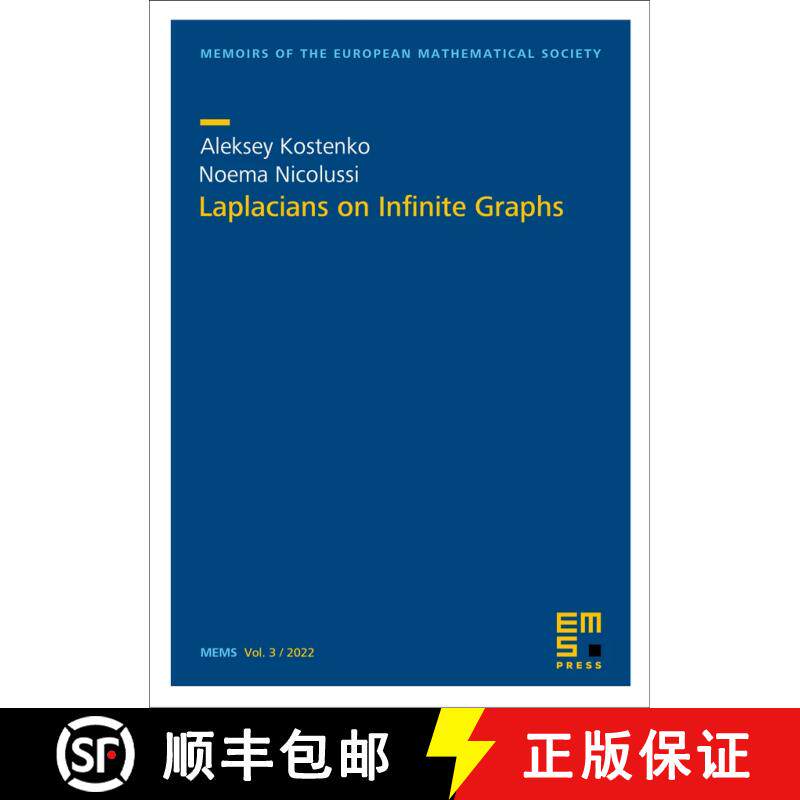 预订 Laplacians on Infinite Graphs (Print) [9783985470259]