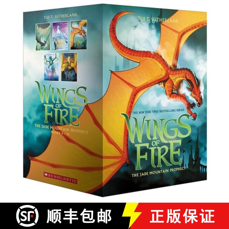 【3-4周达】Wings of Fire Box Set, the Jade Mountain Prophecy (Books 6-10) [9781338598896]