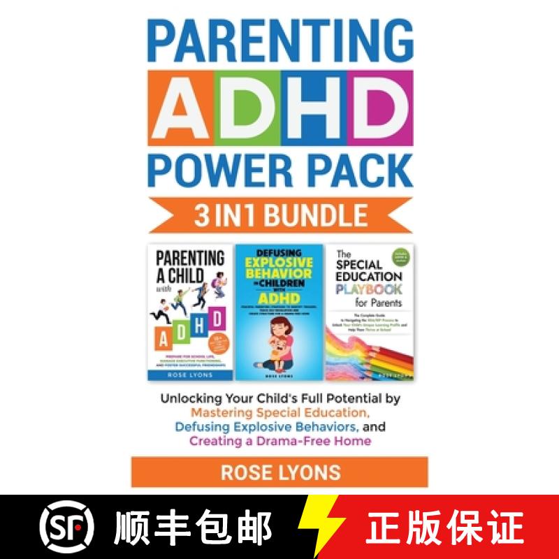 【2-3周达】Parenting ADHD Power Pack 3 In 1 Bundle - Unlocking Your Child's Full Potential By Masteri... [9781959641070]