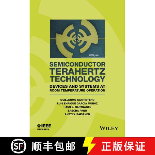 【3-4周达】精装 Semiconductor Terahertz Technology - Devices And Systems At Room Temperature Operatio... [9781118920428]