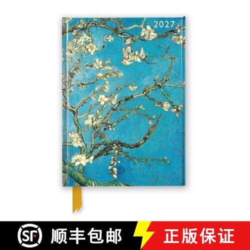 【3-4周达】Vincent Van Gogh: Almond Blossom 2027 Luxury Diary Planner - Page to View with Notes [9781806941773]
