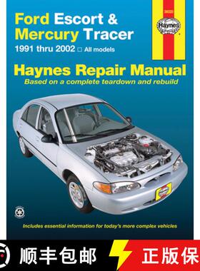 【3-4周达】Ford Escort & Mercury Tracer (1991-2002) Haynes Repair Manual (USA) [9781563928406]
