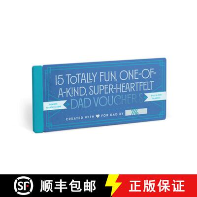 【3-4周达】Knock Knock Fill in the Love Dad Vouchers, Booklet of 15 Dad Coupons [9781683493556]