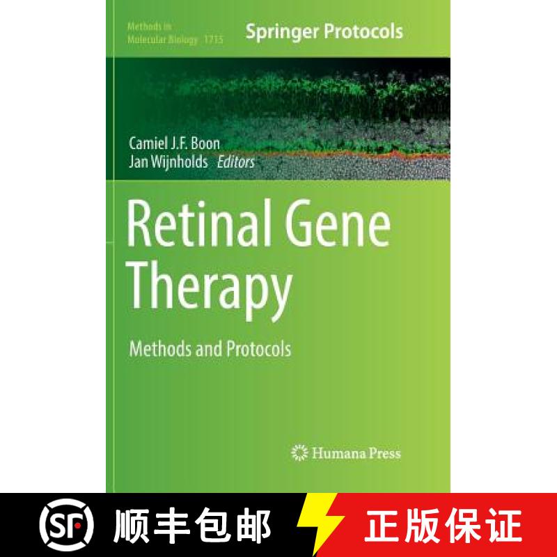 【3-4周达】Retinal Gene Therapy : Methods and Protocols [9781493985098]
