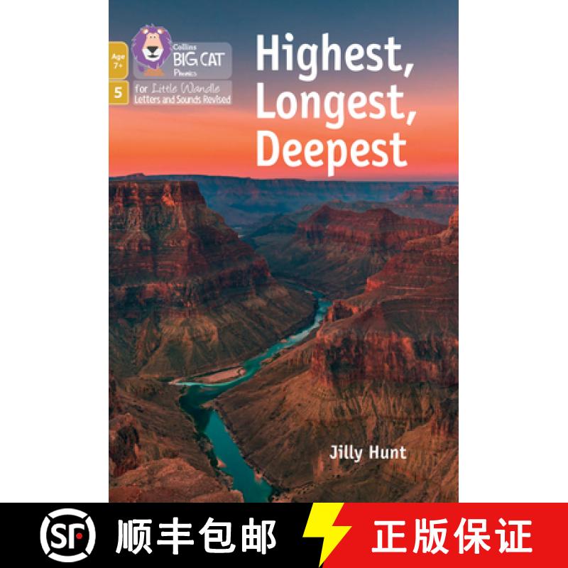【3-4周达】Highest, Longest, Deepest: Phase 5 Set 1 [9780008551971]