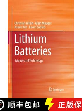 【3-4周达】Lithium Batteries : Science and Technology (Softcover reprint of the original 1st ed. 2016... [9783319349299]