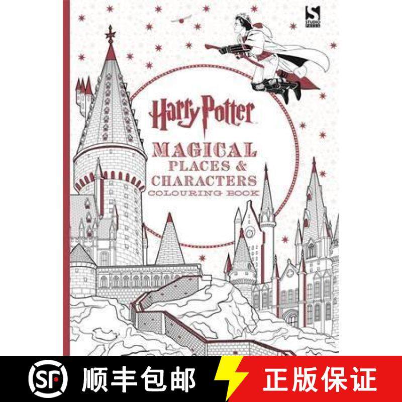 【3-4周达】Harry Potter Magical Places and Characters Colouring Book [9781783706006]