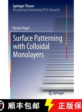 【3-4周达】Surface Patterning with Colloidal Monolayers [9783642431074]