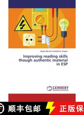 预订 Improving reading skills though authentic material in ESP [9786200220912]
