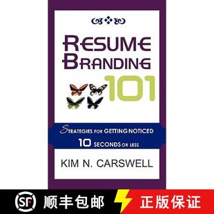 Seconds 4周达 101 Branding for Resume Noticed Getting 9781934947500 Less Strategies