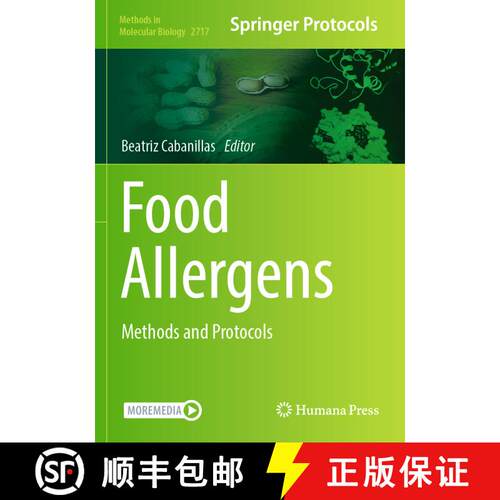 【3-4周达】Food Allergens: Methods and Protocols [9781071634554]