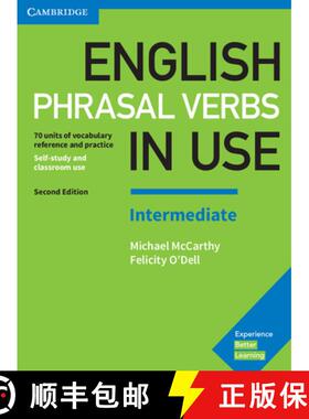 剑桥英语短语动词中级 English Phrasal Verbs in Use Intermediate Book with Answers: Vocabulary Referenc... [9781316628157]