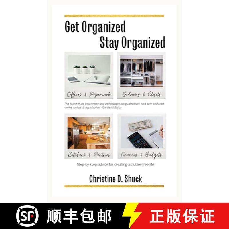 【3-4周达】Get Organized, Stay Organized [9781955150286]