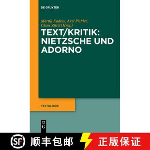 Text Kritik Nietzsche Adorno 4周达 und 9783110664423