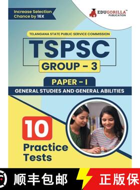 【3-4周达】TSPSC Group 3 : Paper 1 Exam Prep Book 2023 | General Studies & General Abilities - Telang... [9789355569684]