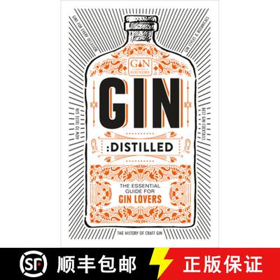 【3-4周达】Gin: Distilled : The Essential Guide for Gin Lovers [9781529102857]