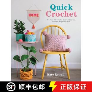 Bags 4周达 Crochet Patterns Blankets and Scarves Quick Colorful for 9781645674061 More Fuss