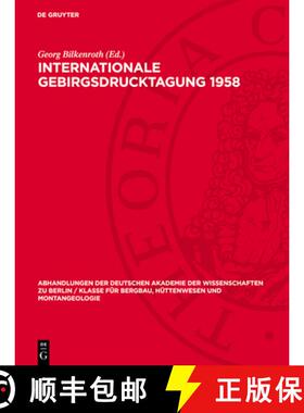 预订 Internationale Gebirgsdrucktagung 1958: Leipzig, 14. Bis 16. Oktober 1958. Vorträge [9783112733882]