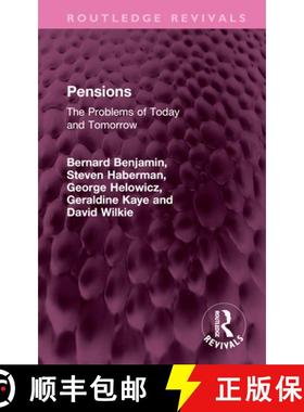 【3-4周达】Pensions: The Problems of Today and Tomorrow [9781032742960]