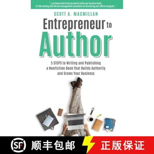 Writing Book and Publishing 9781989737033 Builds Au... Entrepreneur Author Steps Nonfiction That 3周达
