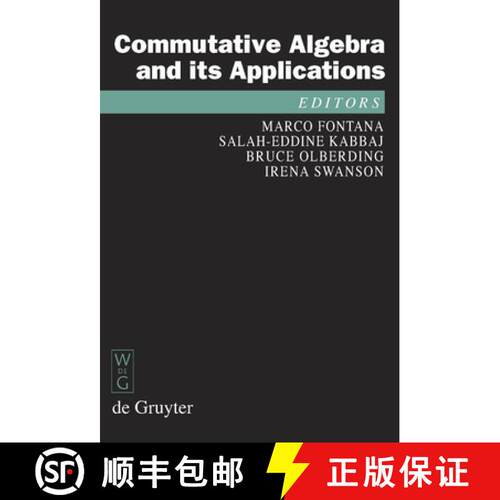 【3-4周达】精装 Commutative Algebra and its Applications: Proceedings of the Fifth International Fez ... [9783110207460]