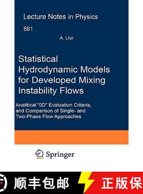 【3-4周达】Statistical Hydrodynamic Models for Developed Mixing Instability Flows: Analytical 0D Eval... [9783540283300]