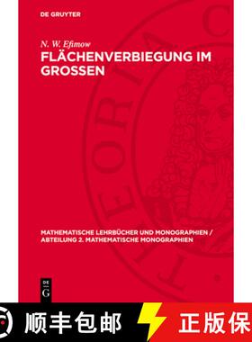 【3-4周达】精装 Flächenverbiegung Im Grossen [9783112727409]