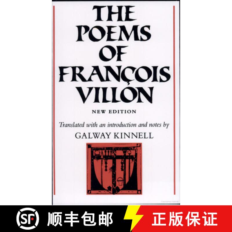 【3-4周达】The Poems of François Villon [9780874512366]