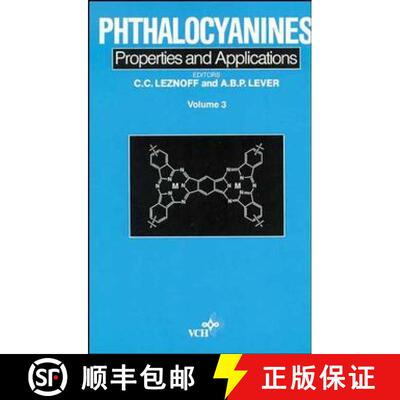 【3-4周达】精装 Phthalocyanines - Properties And Applications, Volume 3 [Wiley化学化工] [9780471188636]