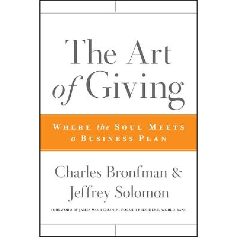 预订 the art of giving: where the soul me. [9780470501467]