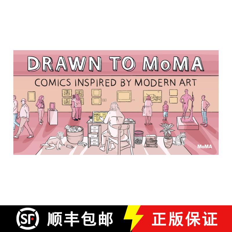 【3-4周达】Drawn to Moma: Comics Inspired by Modern Art [9781633451674]