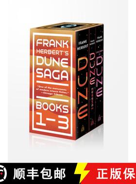 【3-4周达】Frank Herbert's Dune Saga 3-Book Boxed Set: Dune, Dune Messiah, and Children of Dune [9780593201893]
