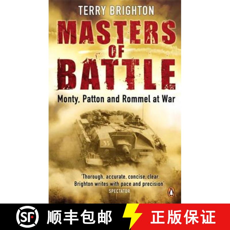 【3-4周达】Masters of Battle : Monty, Patton and Rommel at War [9780141029856]