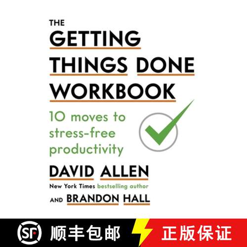 【3-4周达】Getting Things Done Workbook: 10 Moves to Stress-Free Productivity [9780349424088]