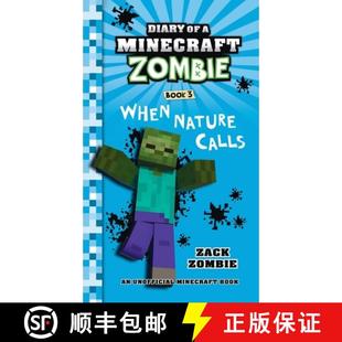 Diary Zombie 预订 When 9781960507815 Calls Minecraft Nature Book