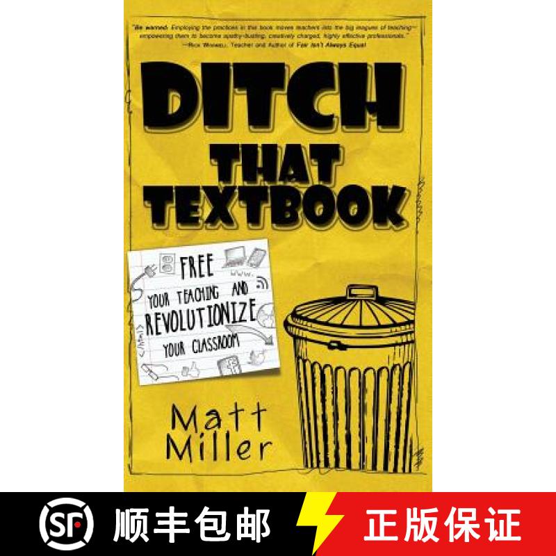 【3-4周达】Ditch That Textbook: Free Your Teaching and Revolutionize Your Classroom [9781946444257]