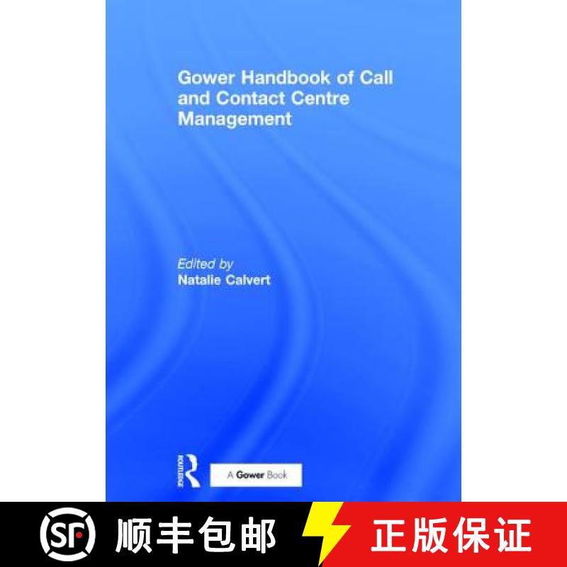 【3-4周达】Gower Handbook of Call and Contact Centre Management [9780566085109]