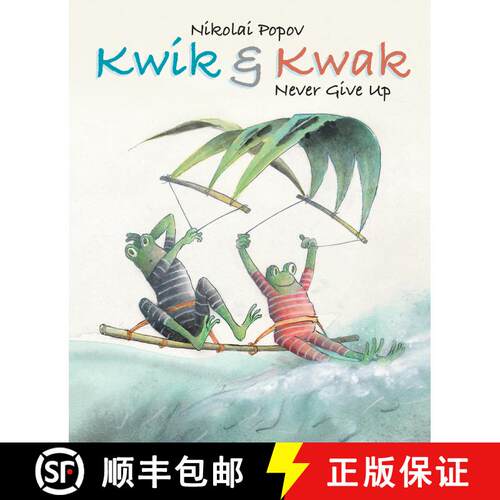 【3-4周达】精装 Kwik & Kwak: Never Give Up [9789888341313]