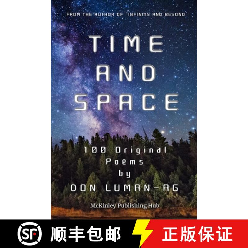 【2-3周达】Time and Space: 100 Original Poems [9781312108615]