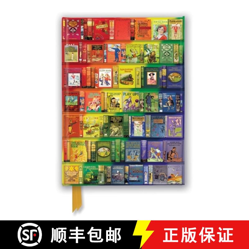 【3-4周达】Bodleian Library: Rainbow Shelves (Foiled Journal) [9781839648748]