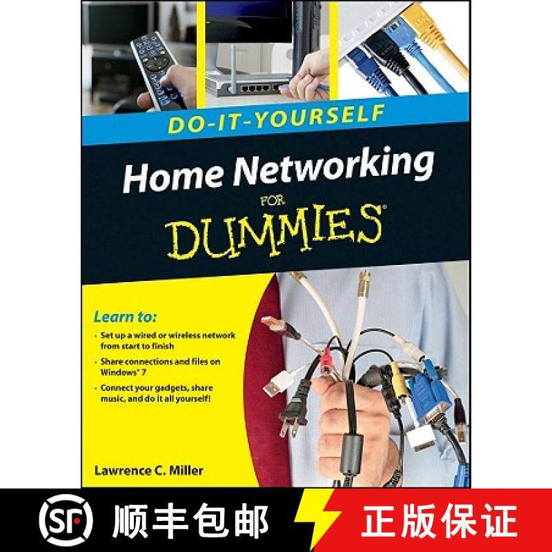 【3-4周达】Home Networking Do-It-Yourself For Dummies [Wiley计算机] [9780470561737]