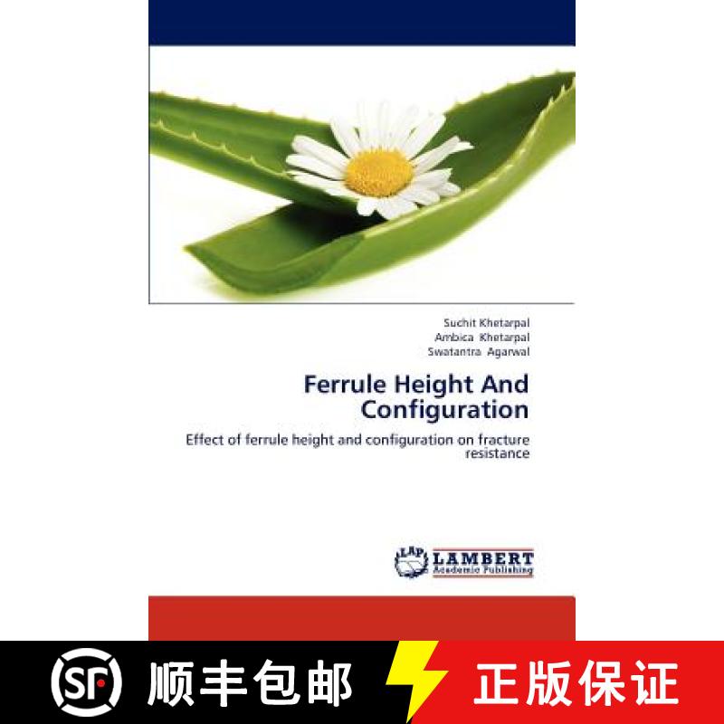 预订 Ferrule Height And Configuration [9783659281891]