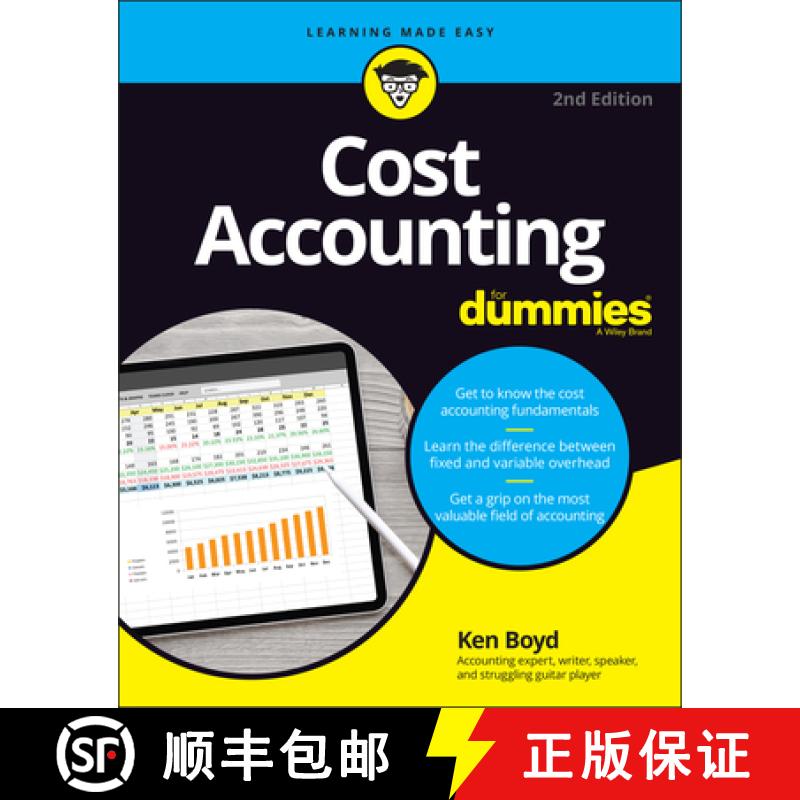 【3-4周达】Cost Accounting For Dummies 2nd Edition [9781119856023]
