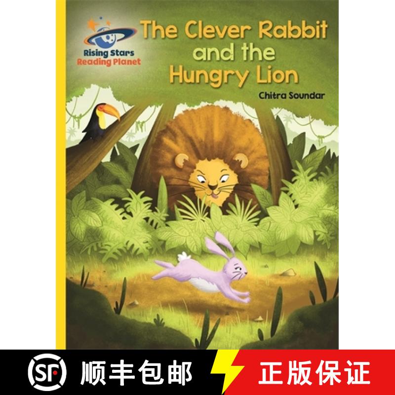 【2-3周达】Reading Planet - The Clever Rabbit and the Hungry Lion- Yellow: Galaxy [9781510486126]