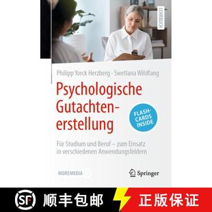 Gutachtenerstellung Und Psychologische Verschiedenen 9783662685334 Für 4周达 Zum Beruf Studium ... Einsatz
