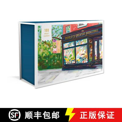 【3-4周达】World's Greatest Bookstores: 100 Postcards Celebrating the Most Beloved Bookshops [9780525574392]