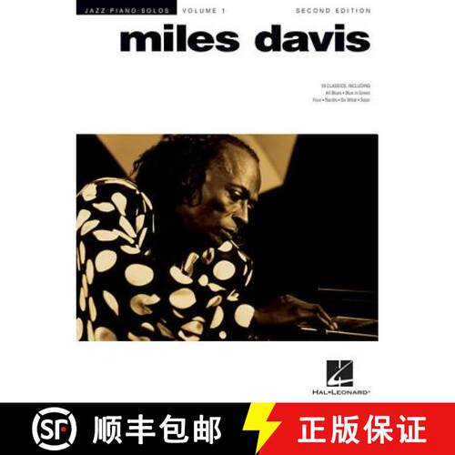 【3-4周达】Miles Davis: Jazz Piano Solos Series, Vol 1 - 2nd Edition Piano Solo Sheet Music Repetoire... [9780634059056]