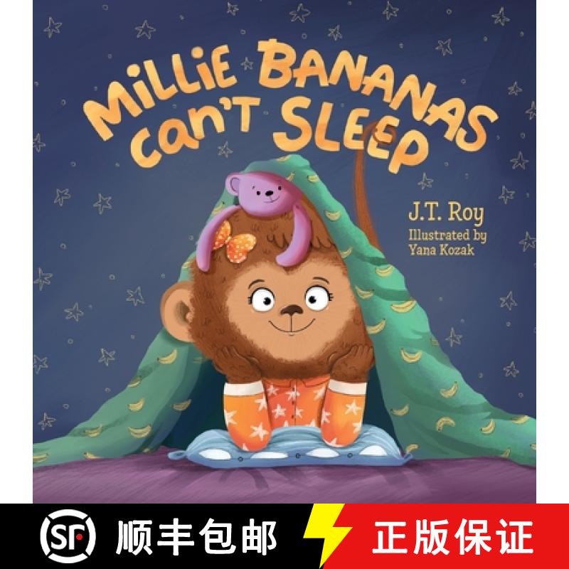 【3-4周达】Millie Bananas Can't Sleep [9781963569889]