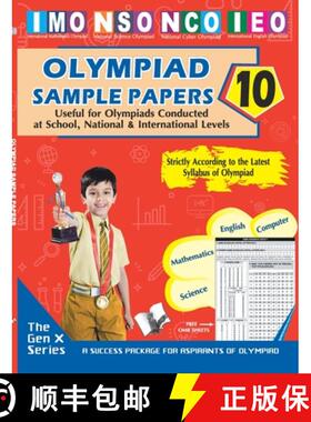 预订 Olympiad Sample Paper 10: Useful for Olympiad Conducted at School, National & International Levels [9789357942355]