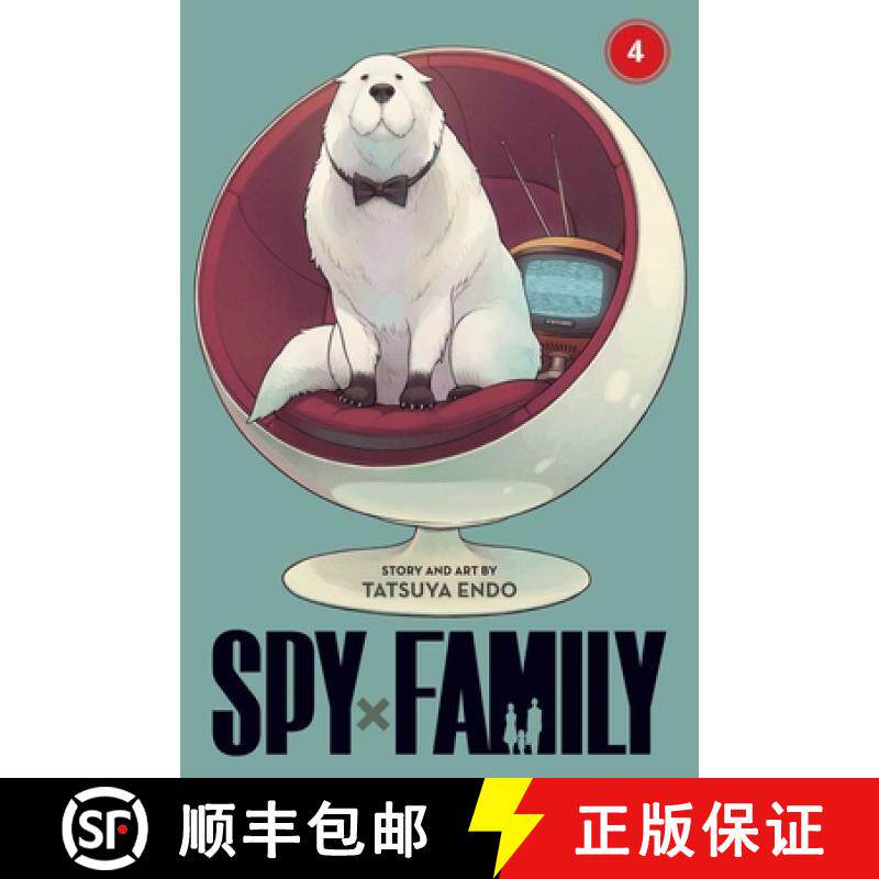 【3-4周达】Spy X Family, Vol. 4: Volume 4 [9781974721030]